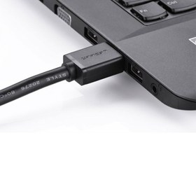 تصویر کابل تبدیل Display Port به HDMI یوگرین 3 متری Ugreen DP101 10203 ا Ugreen DisplayPort Male to HDMI Male Cable 3M DP101-10203 Ugreen DisplayPort Male to HDMI Male Cable 3M DP101-10203