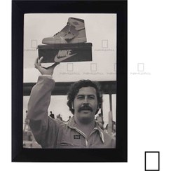 تصویر تابلو عکس پابلو اسکوبار Pablo Escobar مدل N-25817 