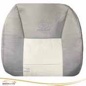 تصویر روکش صندلی تویوتا کرولا قدیم 2006-2013 چرم مخمل رنگ طوسی 