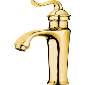 تصویر شیر روشویی کاویان مدل دیبا سفید Diba model Kavian faucet