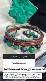 تصویر آز‌وریت مالاکیت 