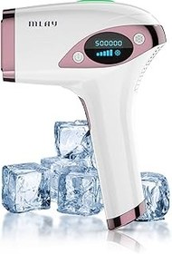 تصویر MLAY T4 IPL موهای زائد برای زنان و مردان موهای دائمی موهای زا MLAY T4 IPL Hair Removal for Women and Men Permanent Hair Removal, Ice Compression Painless Laser Hair Removal Device, 500,000 Flashes Hair Removal Device