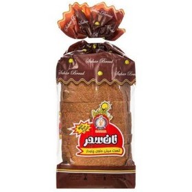 تصویر نان تست سیاه کوچک نان سحر 