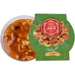 تصویر حلوا مسقطی لار فنجانی مغزدار 