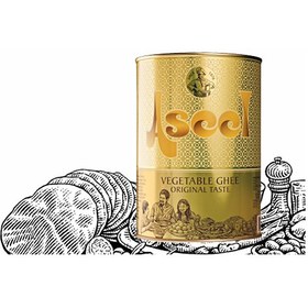 تصویر روغن جامد اصیل ۲ کیلوگرم 