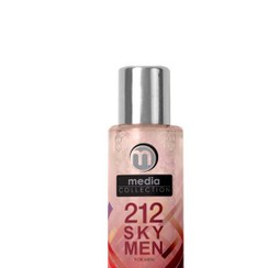 تصویر بادی اسپلش مردانه مدل 212Sky Men حجم 250 میلی لیتر مدیا Media Body Splash 212Sky Men Model For Men 250ml