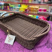 تصویر سبد حصیری 