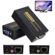 تصویر مبدل افزایش طول تحت شبکه VGA وی نت مدل VE-100 بسته دو عددی 