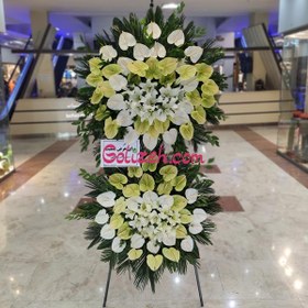 تصویر پایه گل دو طبقه آیت 