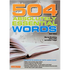 تصویر واژه 504Absolutely Essential Words - 504 کتاب 504 واژه کاملاً ضروری ویرایش ششم