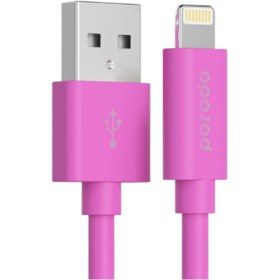 تصویر کابل USB به لایتنینگ پورودو مدل PD-CEL12 Porodo USB-A To Lightening Cable 1.2m PD-CEL12