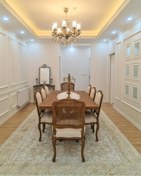 تصویر ناهارخوری کلاسیک فرانسوی 4 نفره 