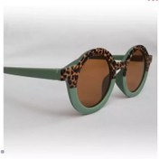 تصویر عینک آفتابی بچه گانه پلنگی 