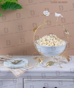 تصویر میوه خوری گل و پرنده کد 6003 