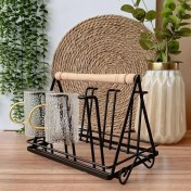 تصویر استند جای لیوانی دسته چوبی 