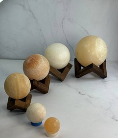 تصویر پایه نمک (گوی و مکعب) 