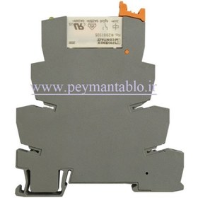 تصویر رله PLC) 24 V DC) یک کنتاکت (Phoenix ا Phoenix Contact 24V DC PLC Phoenix Contact 24V DC PLC