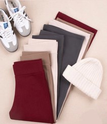 تصویر شلوار بگ کبریتی زنانه کد ۳۰۰۹۰ رنگ نسکافه ای سایز ۴۰ 