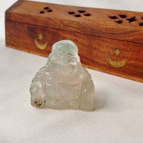 تصویر مجسمه سنگی بودا 