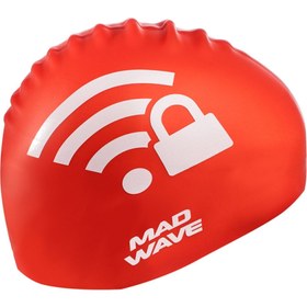 تصویر Mad Wave کلاه سیلیکونی Wi Fi Red One 