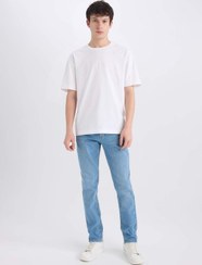 تصویر شلوار جین فاق نرمال راسته مردانه | دفاکتو Defacto D8583AX25SP 