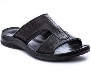 تصویر صندل طبی مردانه دکتر فام مدل بحرین رنگ مشکی 