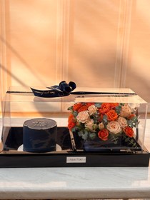 تصویر باکس گل و کیک خاص 