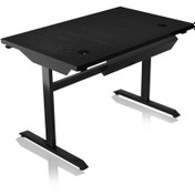 تصویر میز گیمینگ Gaming Desk TITAN RGB Black Gaming Desk TITAN RGb Black