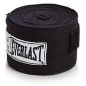 تصویر Everlast Boxing Bandage Koton مشکی مردانه و زنانه تجهیزات بوکس 