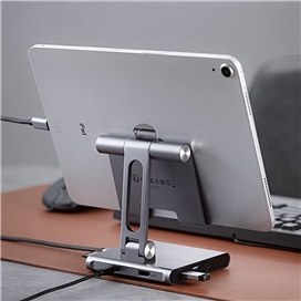 تصویر هاب استند نگهداره USB-C آیپد ESR 8-in-1 Portable Stand Hub 