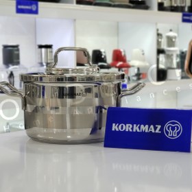 تصویر قابلمه استیل کرکماز استرا مدل Astra2 2023 Korkmaz Astra2 A2023 Pot