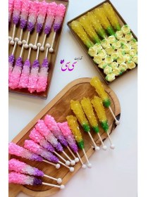 تصویر نبات شاخه ای رنگی - ۳۰شاخه / لیمویی 