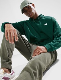 تصویر هودی ضروری از پارچه تری برند new balance Essential French Terry Hoodie