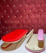 تصویر ژانت سه کاره حرفه ای چوب روس 