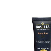 تصویر کرم ضدآفتاب پوست خشک و حساس بژ طبیعی SPF 50 رزالیا حجم 40 میلی لیتر ا Rosalia Rosa Sun SunScreen Cream For Dry and Sensitive Skin natural Beige 40ML Rosalia Rosa Sun SunScreen Cream For Dry and Sensitive Skin natural Beige 40ML