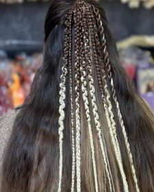 تصویر کش مو بافت درد لاک 