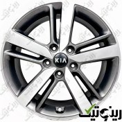 تصویر رینگ فابریک کیا سراتو سایز 17 اینچی رنگ رخ تراش دودی 