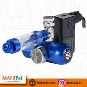 تصویر رگلاتور برقی CO2 بابل کانتر دار ST-01-1 پرفشنال Professional Aquarium CO2 Regulator ST-01-1