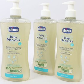 تصویر شامپو سر کودک چیکو  500 میل Chicco baby shampoo 500ml