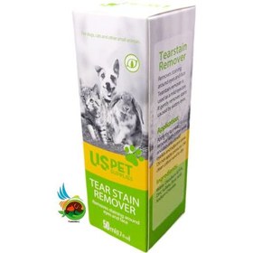 تصویر قطره پاک کننده رد اشک حیوانات خانگی یو اس پت Uspet Tearstain Remover حجم ۵۰ میلی لیتر 