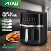 تصویر سرخ کن آیکو مدل AK627FR ظرفیت ۷ لیتر بدون روغن با بدنه استیل 