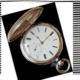 تصویر ساعت جیبی موکب 160 ساله دستساز 