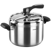 تصویر زودپز کرکماز مدل A156 ظرفیت ۷ لیتر روگازی استیل ضد زنگ 