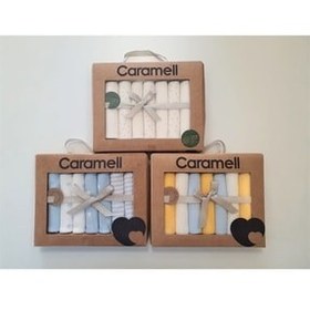 تصویر Caramell دستمال مرطوب کودک لاما کیدز، دهانی 100% پنبه 