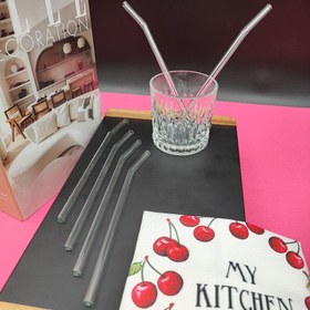 تصویر نی شیشه ای 6عددی 