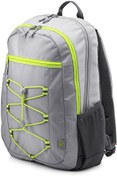 تصویر HP 15.6&#34; Active Backpack, Grey/Neon Yellow - 1LU23AA 