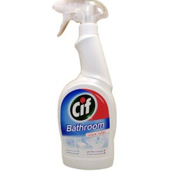 تصویر اسپری تمیزکننده سطوح حمام و دستشویی سیف مقدار 750 میلی لیتر Cif Bathroom and WC Surface Cleaner Spray 750 ML