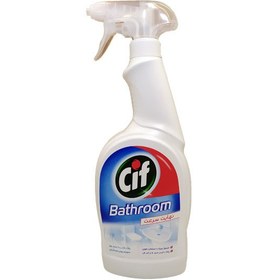 تصویر اسپری تمیزکننده سطوح حمام و دستشویی سیف مقدار 750 میلی لیتر Cif Bathroom and WC Surface Cleaner Spray 750 ML