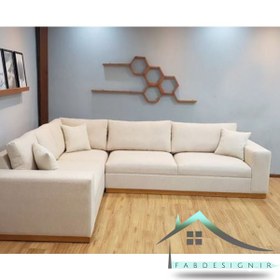 تصویر مبل راحتی ال ۶ نفره Luxurysofa 