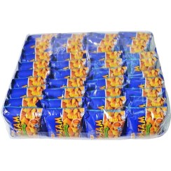 تصویر چیپس میگو خرچنگ تم تم وزن ۱۰ گرم بسته ۵۰ عددی 